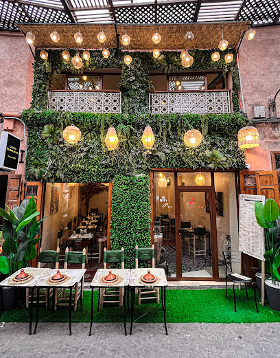 Le Vrai Traditionnel restaurant facade in Bab Doukkala, Marrakech